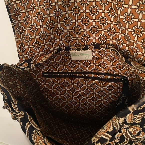 Vers Bradley caffe latte large saddle purse - Picture 4 of 4